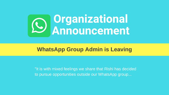 WhatsApp humor, Group Admin jokes